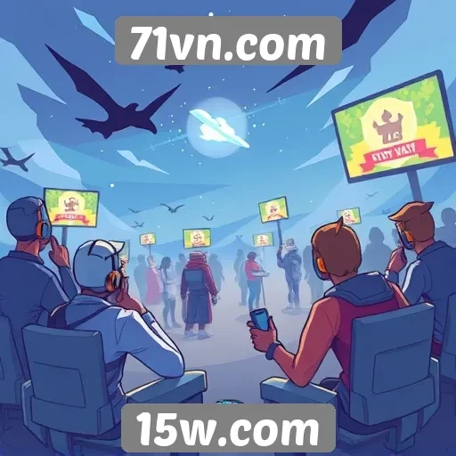 Comunidade de jogadores ativa no 71vn.com