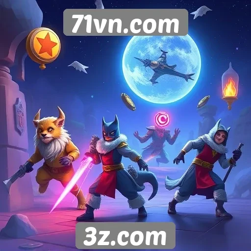 Exploração dos principais jogos disponíveis no 71vn.com